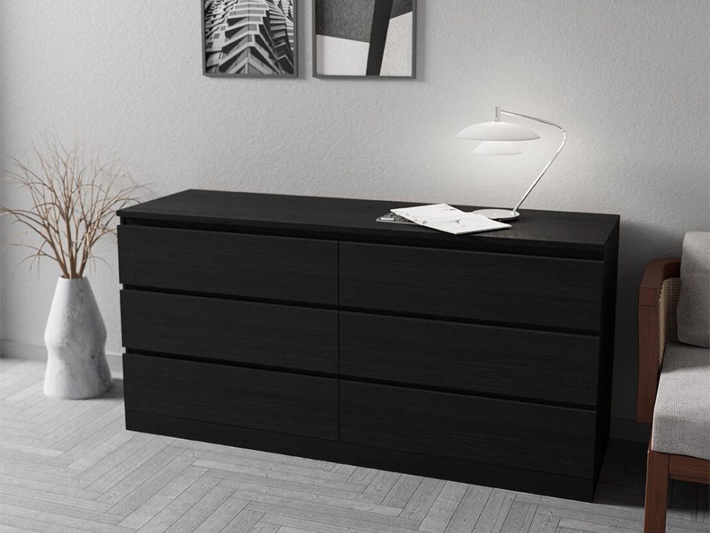 Комод Мальм 27 black ИКЕА (IKEA) изображение товара