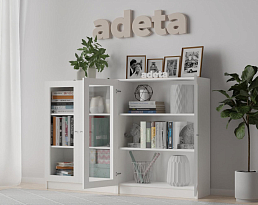 Изображение товара Книжный шкаф Билли 328 white ИКЕА (IKEA) на сайте adeta.ru